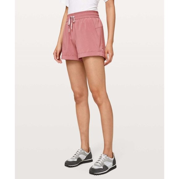 lululemon athletica Pink Athletic Shorts - Picture 1 of 10